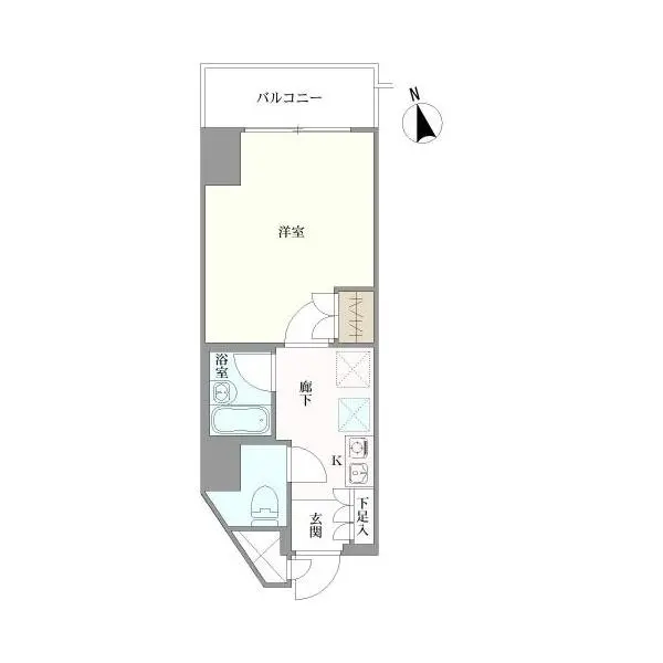 ヴェルステージ戸越銀座 間取図
