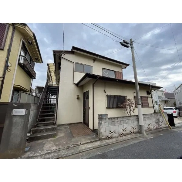 大田区北千束2丁目 現状2区画分の上に古家有。売主にて解体、更地渡し予定。