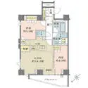 ブランズ文京小石川レジデンス 間取図
