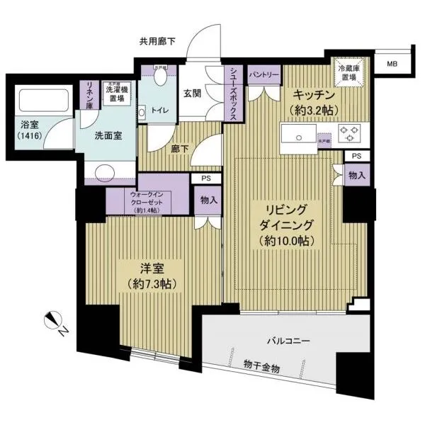 ザ・パークハウス曳舟 間取図