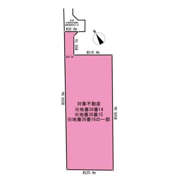 松戸市五香８丁目 間取り図