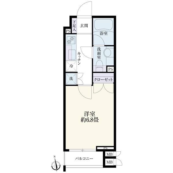 パレステュディオ麹町 間取図