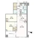 ブランズ湘南台 間取図