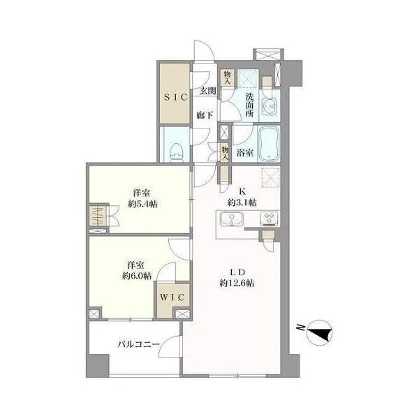 ブランズ湘南台 間取図