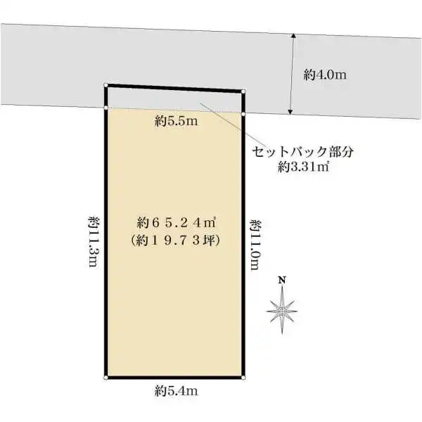 杉並区梅里2丁目 間取図