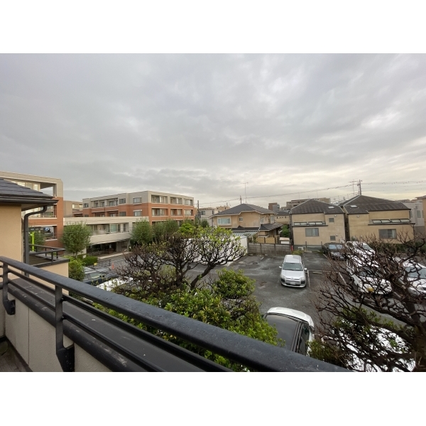 世田谷区弦巻１丁目 2階バルコニーからの眺望