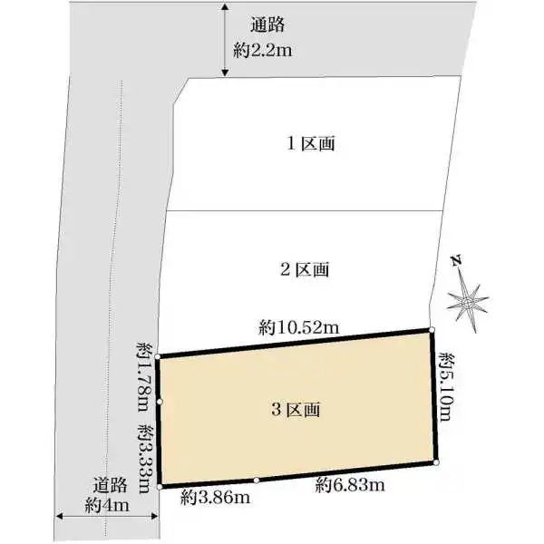 新宿区天神町 間取図