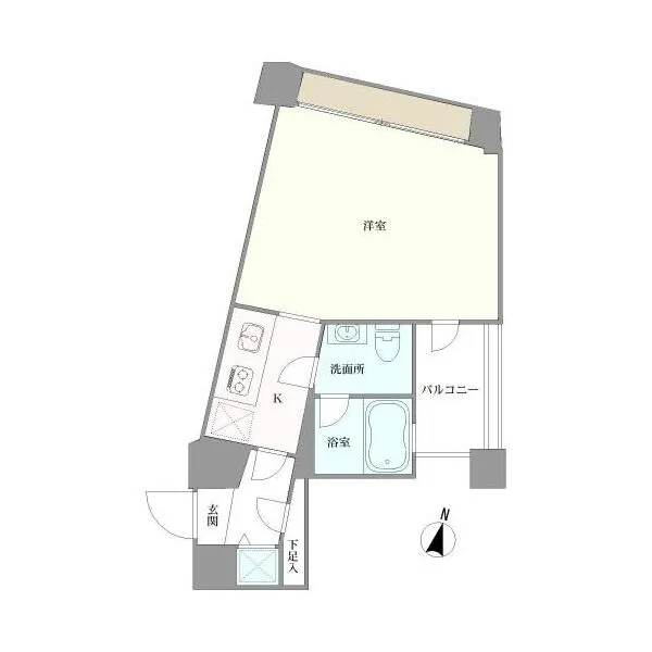 ビクセルお茶の水 間取り図