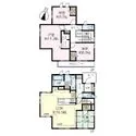 八王子市堀之内 間取り図