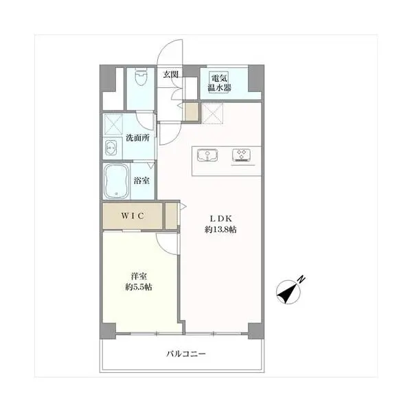 アルテール新宿 間取図
