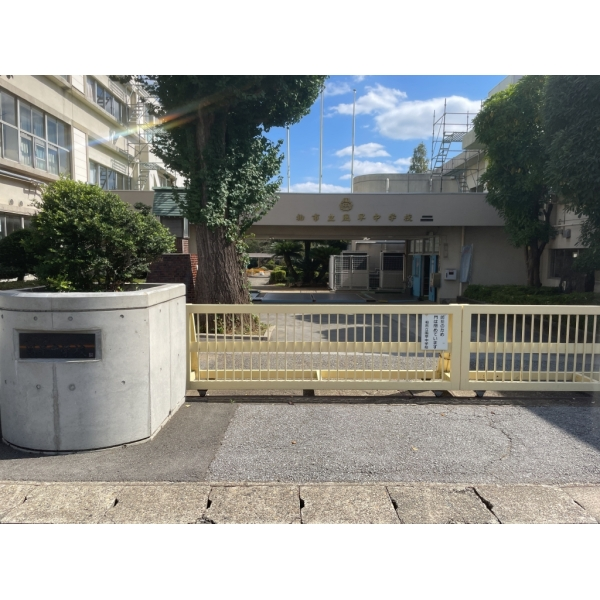 柏市大津ケ丘４丁目 市立風早中学校（中学校）まで約900m（徒歩12分）