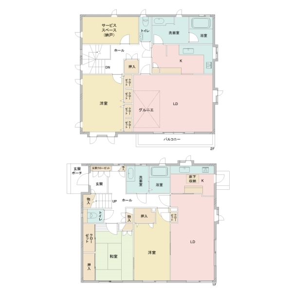 横浜市中区西之谷町 間取図