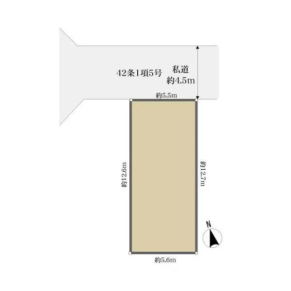 世田谷区北烏山6丁目 間取図