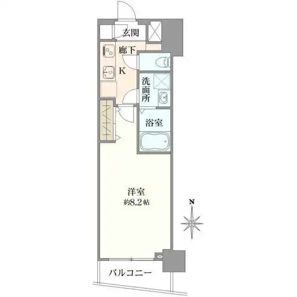 クレヴィスタ光が丘 間取図