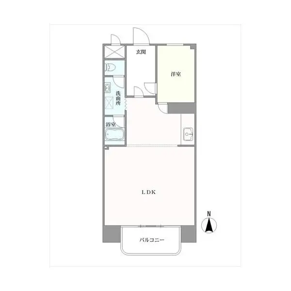 中野ハイム 間取図