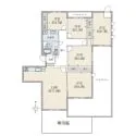青葉の森公園通り団地８号棟 間取図