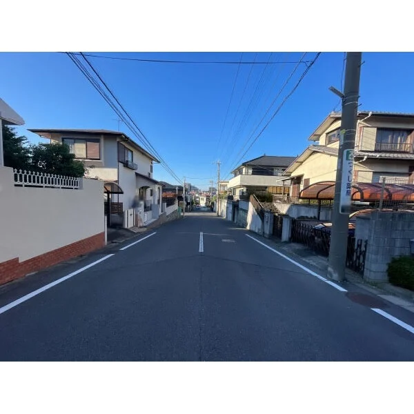 柏市つくしが丘３丁目 前面道路