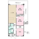 東建西ケ丘マンション 間取図