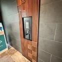 プライム東神奈川 TVモニター付きオートロック、開錠はタッチレスのTebraキー採用