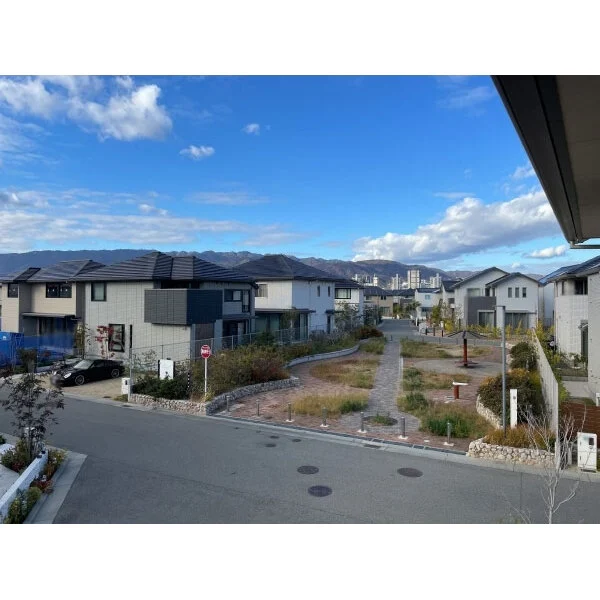 芦屋市涼風町 2階バルコニーからの眺望