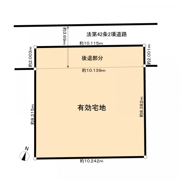 荒川区西日暮里6丁目 間取図