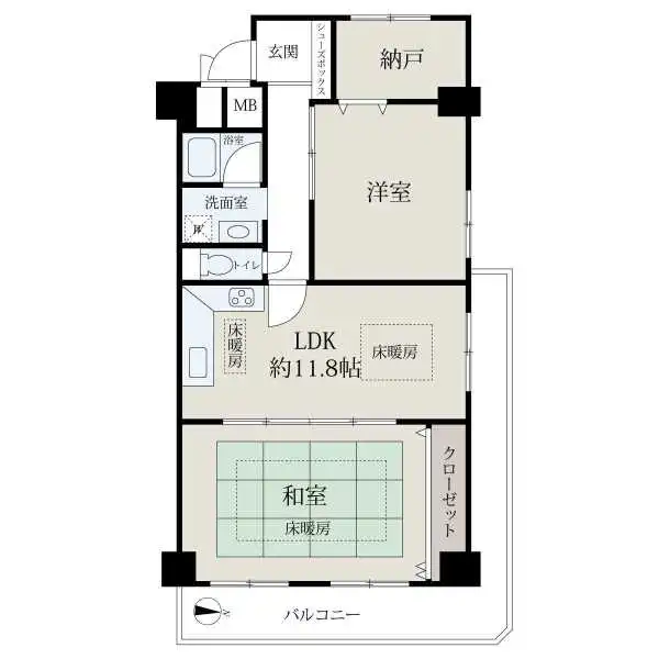 ファミール守口 間取図