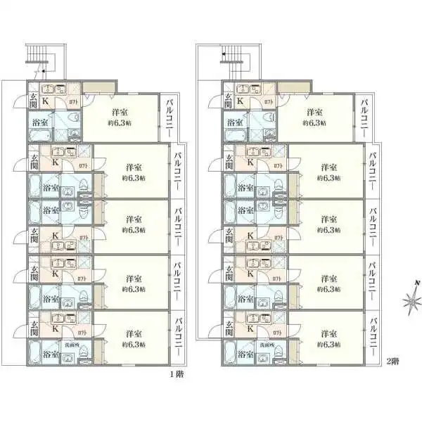 classy港南中央 間取図