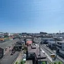ライオンズマンション市川第三 南西側バルコニーからの眺望（南西方向撮影）眺望は永続的に保証されるものではございません。