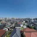 ライオンズマンション市川第三 南東側バルコニーからの眺望（南東方向撮影）眺望は永続的に保証されるものではございません。