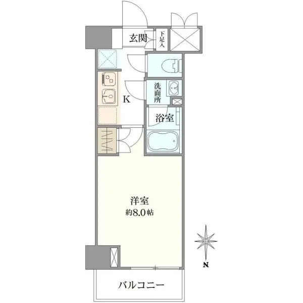 ハーモニーレジデンス東京イースト 間取図