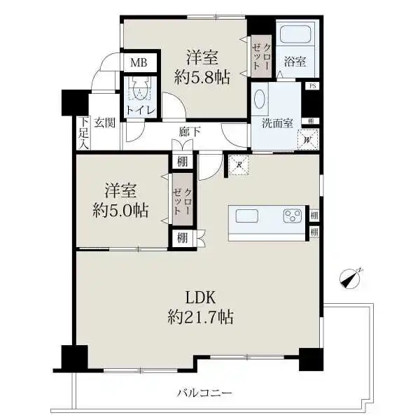 ハイトピア大津 間取図