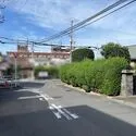 東大阪市四条町 南側前面道路です。