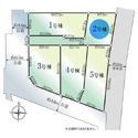 府中市四谷４丁目 区画配置図