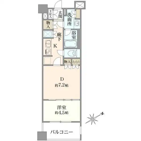 アリュージュ志木本町 間取図
