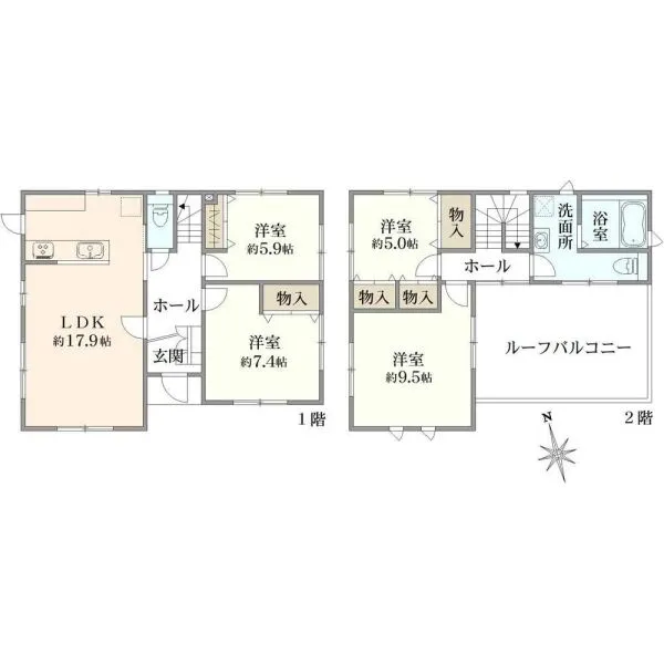 八千代市大和田新田 間取図