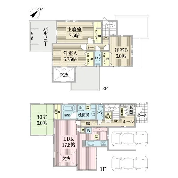 八千代市大和田新田 間取図