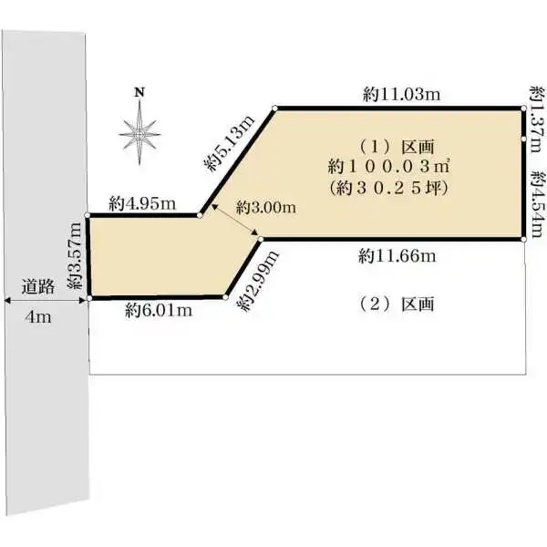 三鷹市上連雀３丁目 間取図