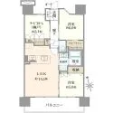 イニシア所沢 間取図