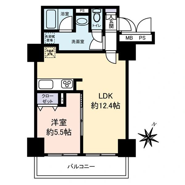 アルーサ北与野ノースピア上落合 間取図