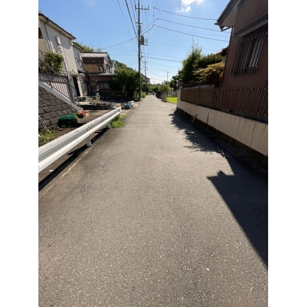 八王子市長沼町 前面道路