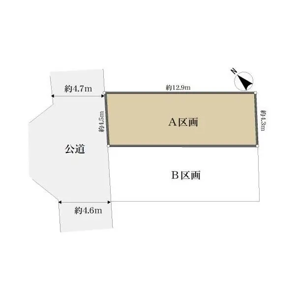 横浜市鶴見区市場下町 間取図