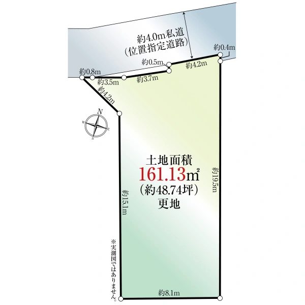 草加市栄町３丁目 間取図