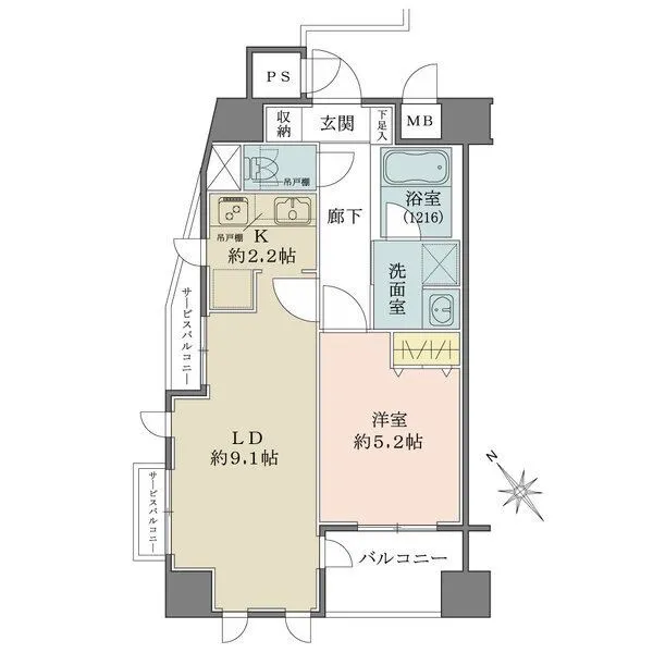 プラグレス王子 間取図