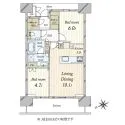 ジオ四谷荒木町 間取図