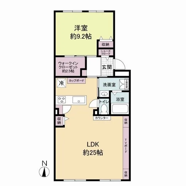桜台パークマンション 間取図