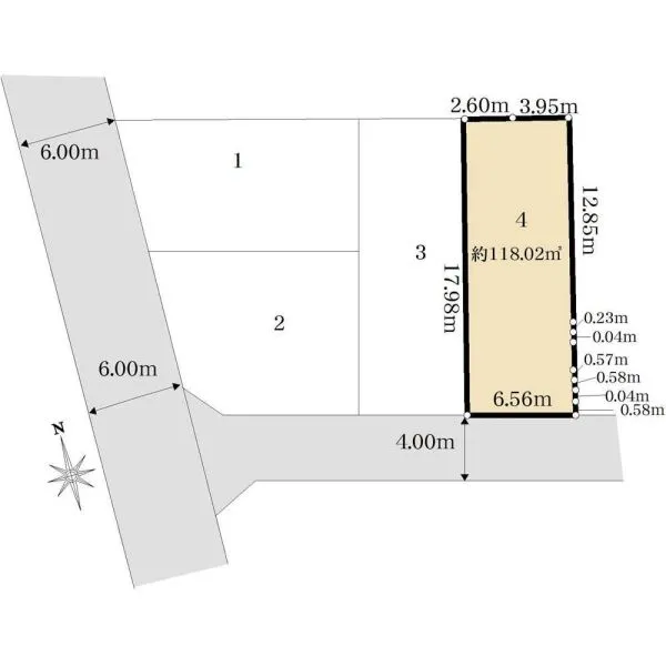 調布市多摩川6丁目 間取図