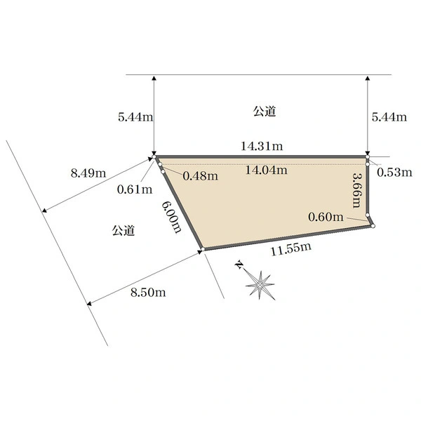 川崎市川崎区下並木 間取図