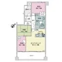 ライオンズ浦和セントマークス 間取図