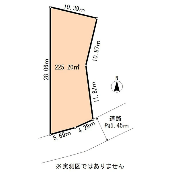 目黒区柿の木坂３丁目 区画図