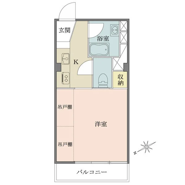 目黒コーポビアネーズ 間取図